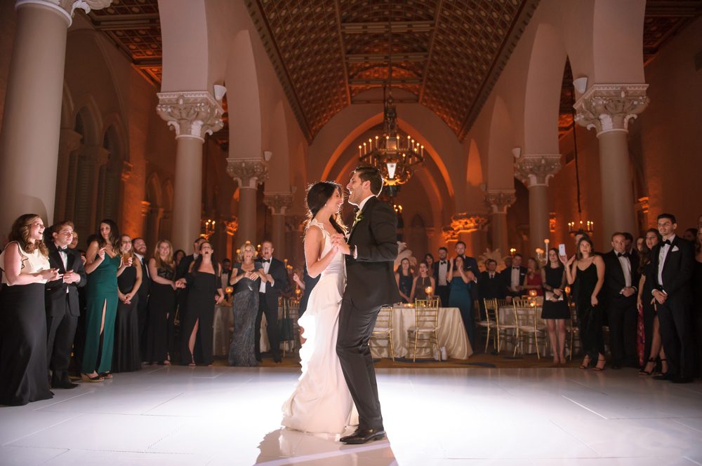 First dance of bride and groom at Boca Raton Resort