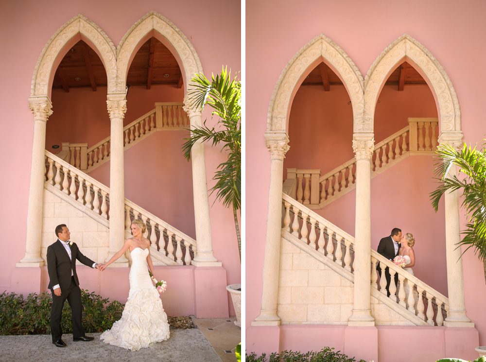 Bride and Groom portraits at the Boca Raton Resort
