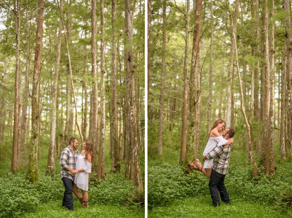 Love for the outdoors Engagement photo shoot